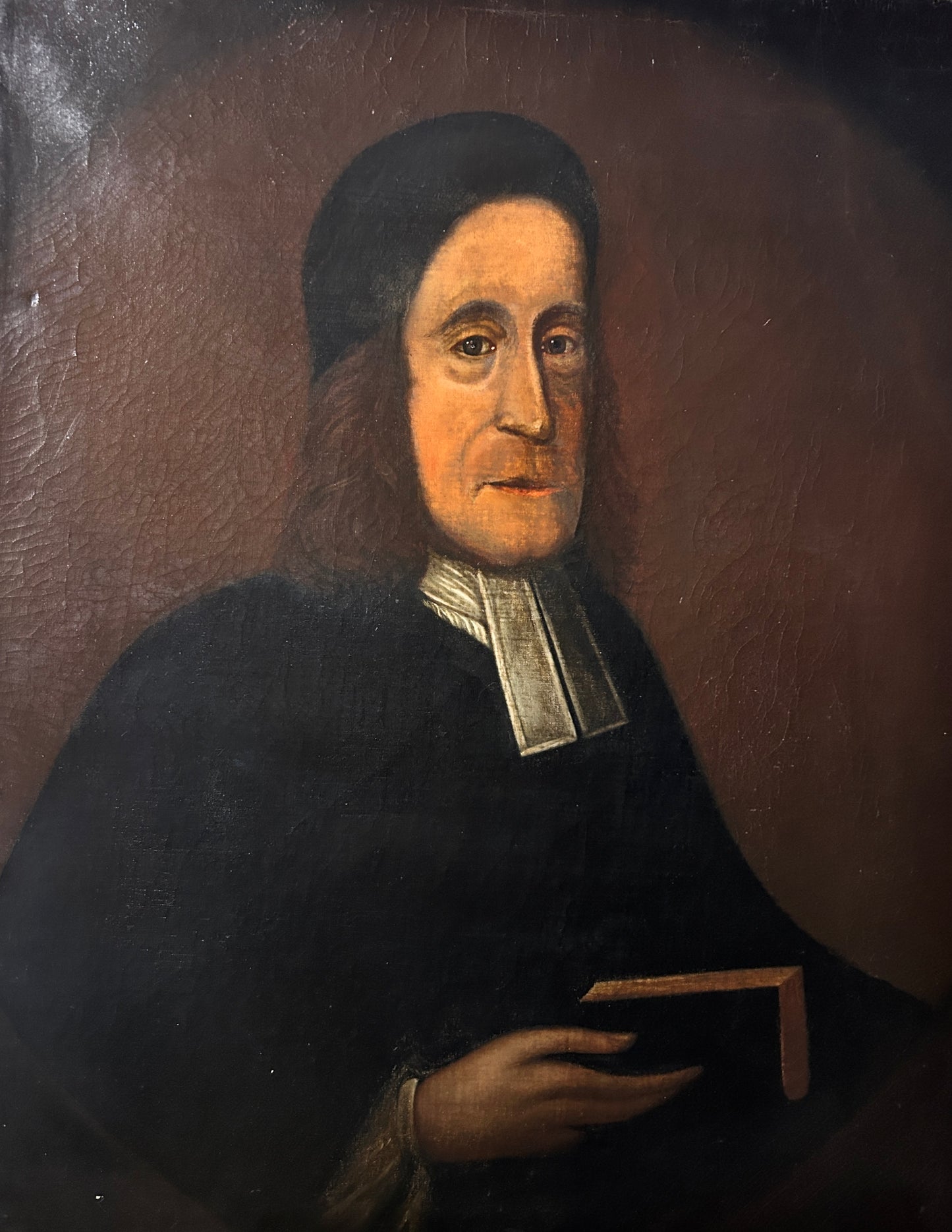 OLD SOUTH CHURCH BOSTON EARLY PORTRAIT OF FIRST PASTOR THOMAS THATCHER. CALL OR TEXT FOR MORE INFORMATION