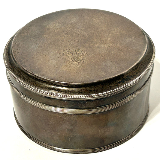 ANTIQUE SILVER DUTCH BOX BY BONEBAKKER ZOOH