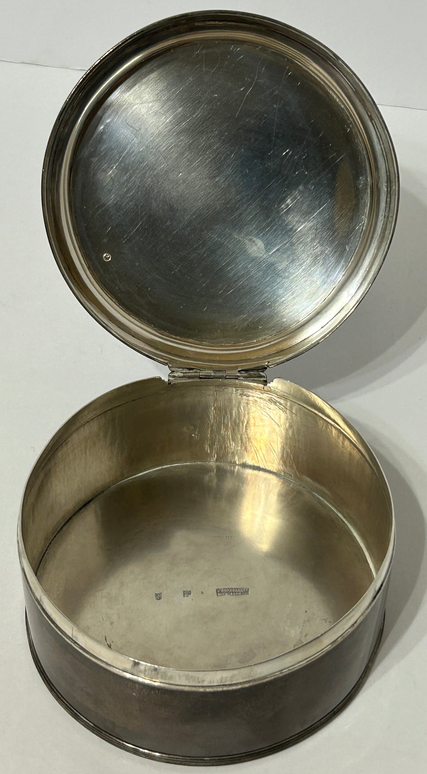 ANTIQUE SILVER DUTCH BOX BY BONEBAKKER ZOOH