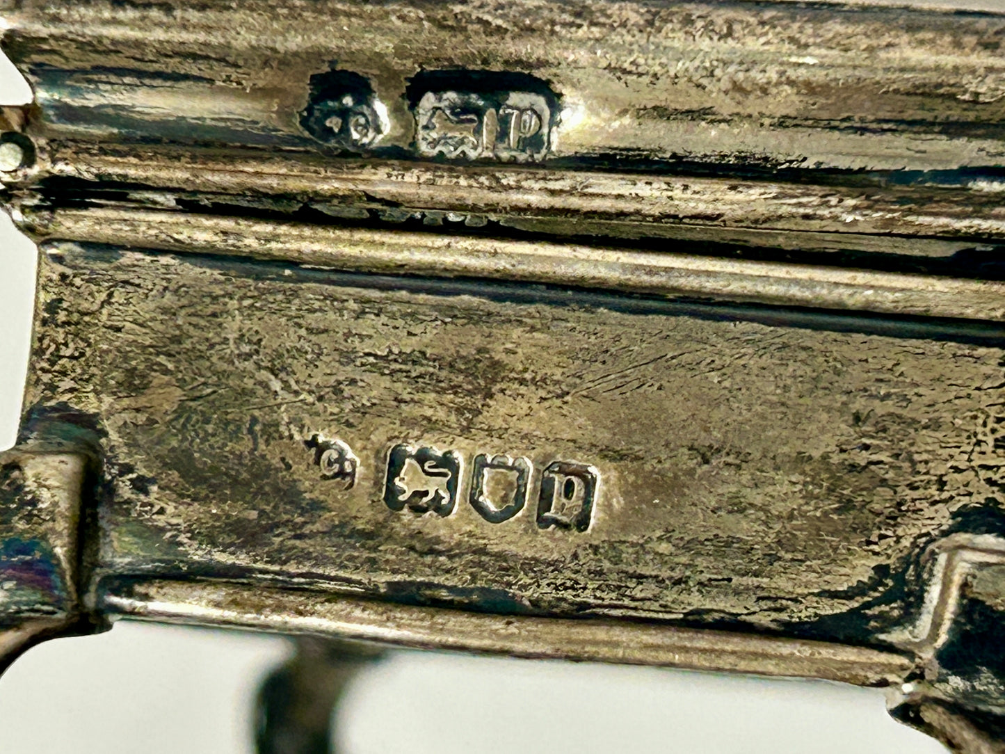 ANTIQUE STERLING RING OR JEWELRY BOX