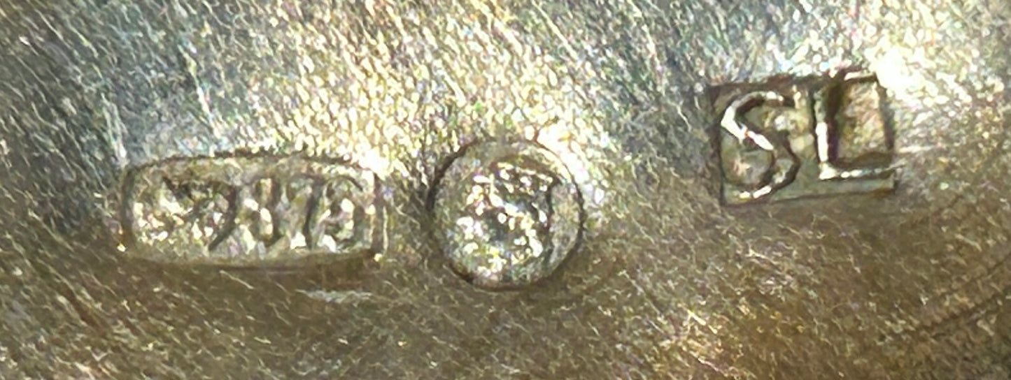 RUSSIAN SILVER ANTIQUE TEA HOLDERS