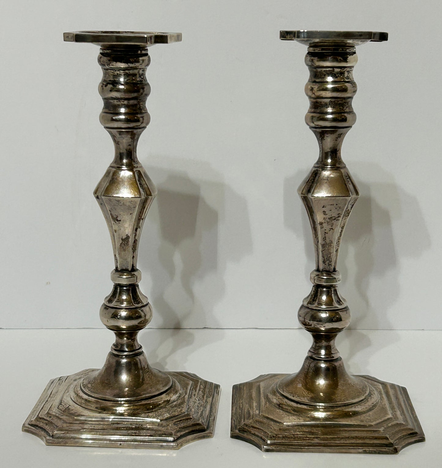 STERLING WEIGHTED CANDLESTICKS BY REDLICH & CO.
