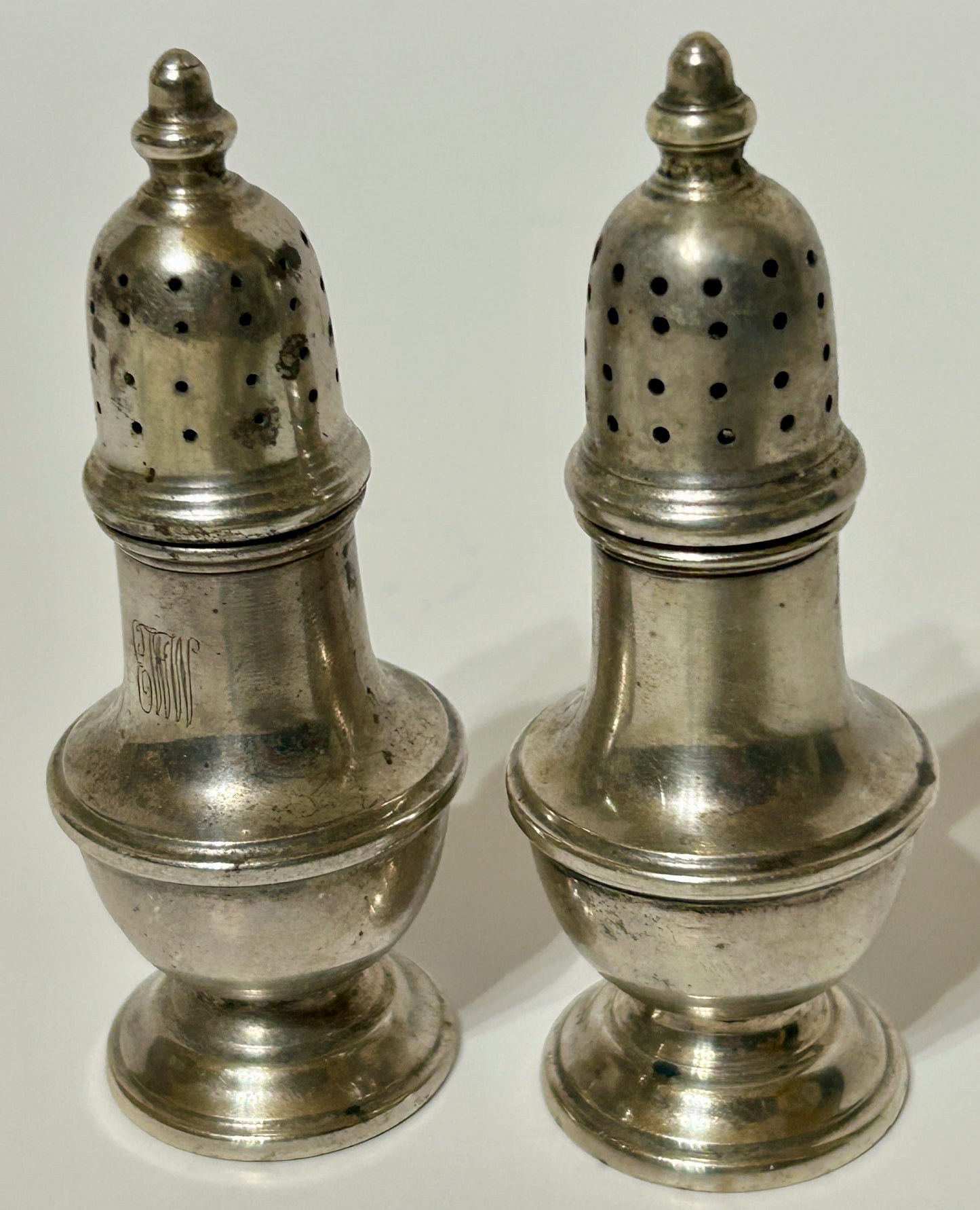 GORHAM STERLING SALT AND PEPPER SHAKERS