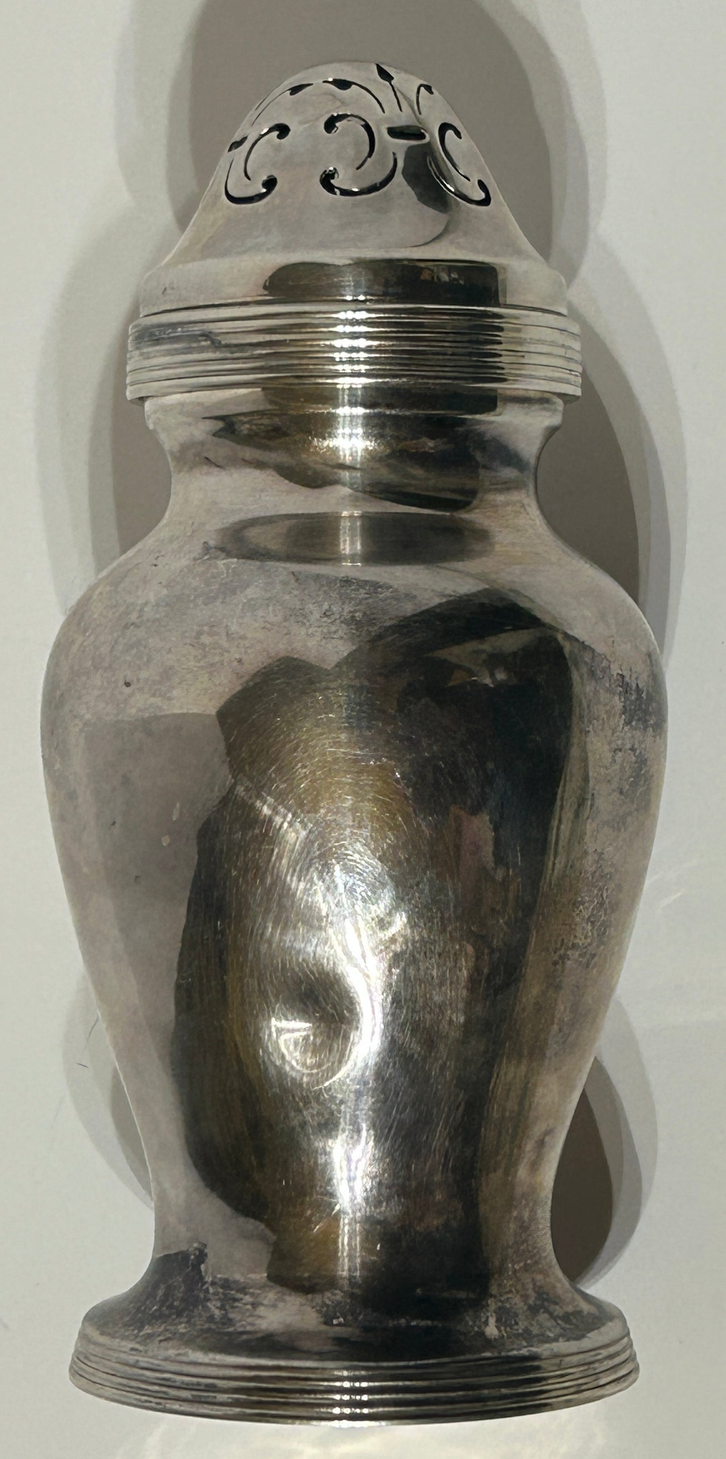 ANTIQUE STERLING SUGAR CASTOR BY EDWARD BARNARD & SONS