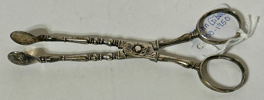 ANTIQUE SILVER SUGAR NIPPERS FROM EARLY 1700'S FOR SALE