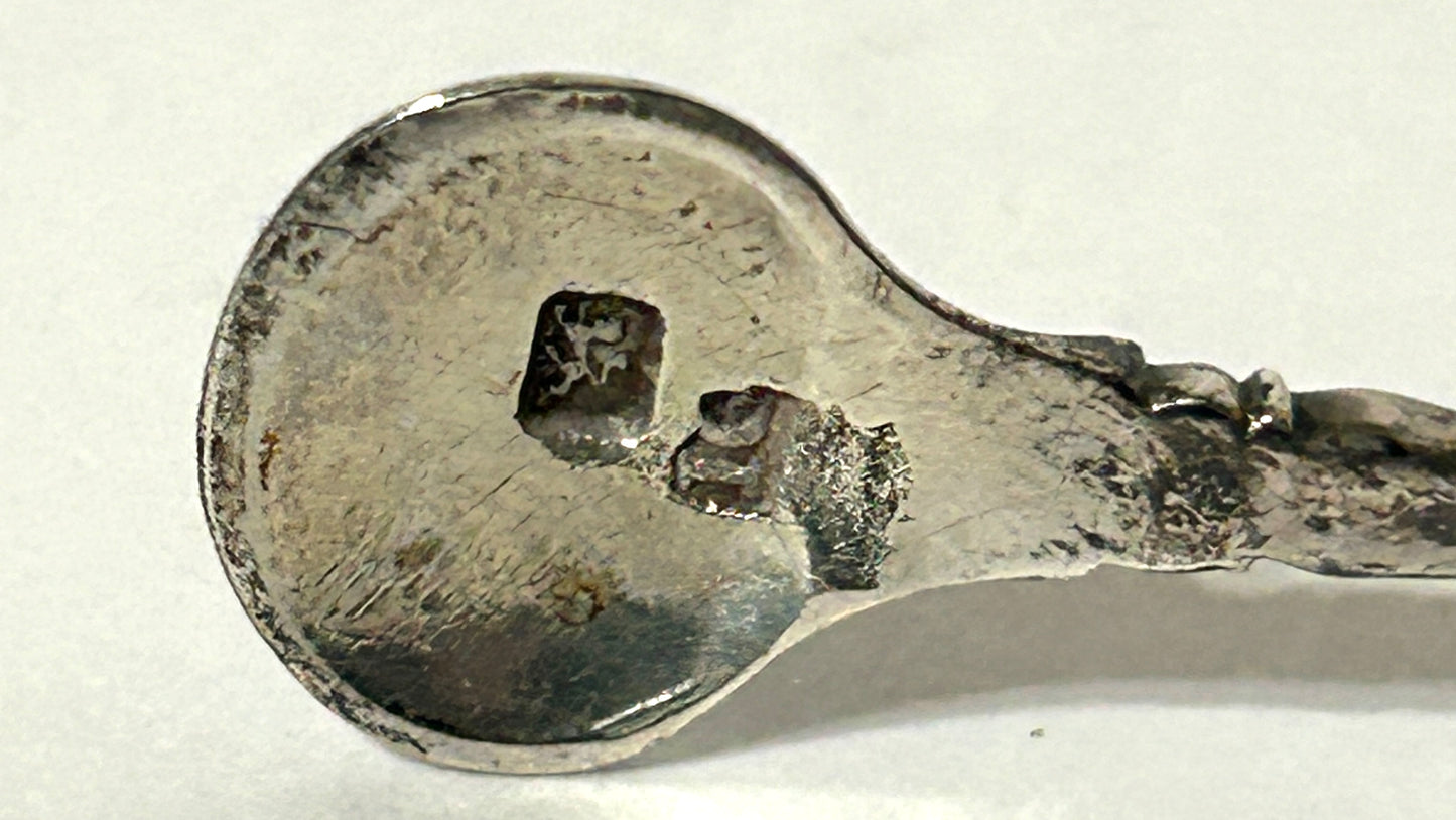 ANTIQUE SILVER SUGAR NIPPERS FROM EARLY 1700'S FOR SALE