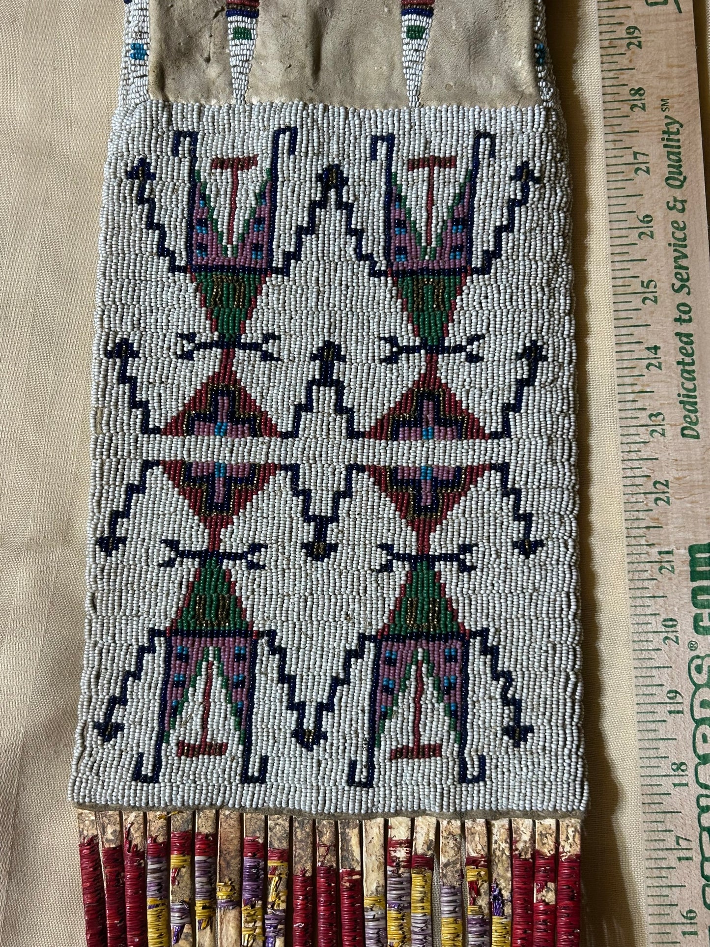 NATIVE AMERICAN SIOUX PIPE BAG LATE 1800'S