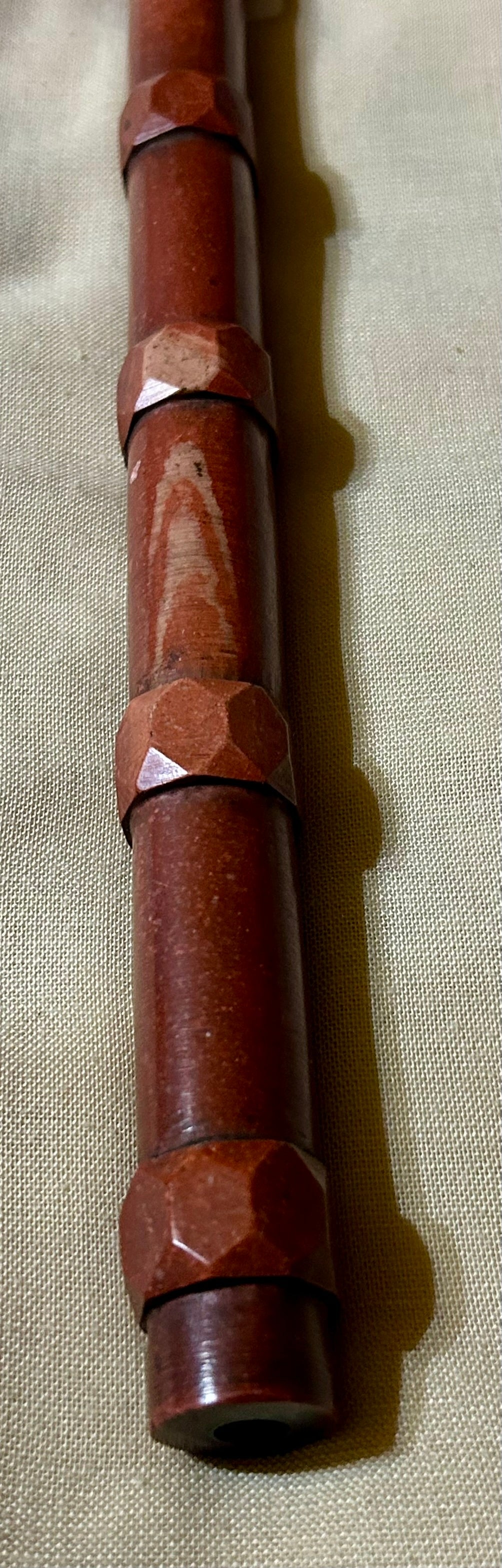 NATIVE AMERICAN SIOUX EARLY 1900'S CATLINITE PIPE