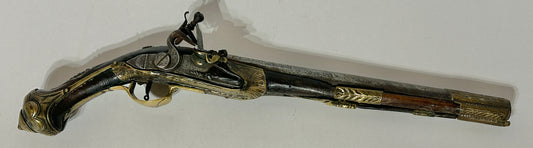 OTTOMON EMPIRE FLINTLOCK ANTIQUE PISTOL