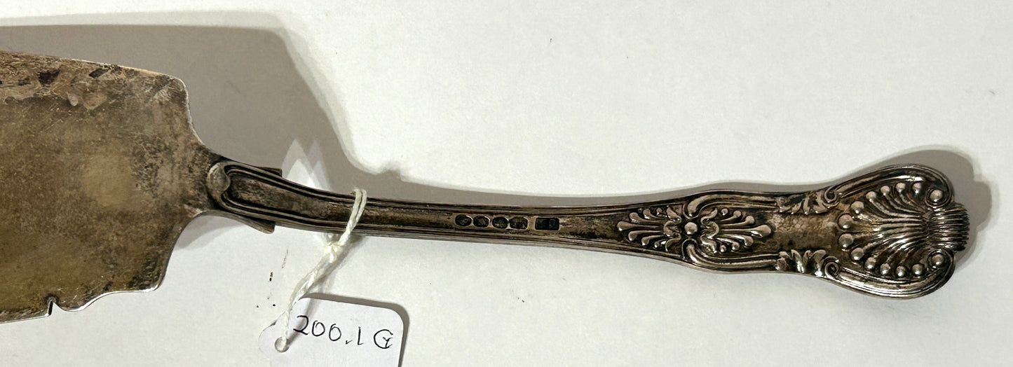 SILVER FISH SERVER 1800'S LONDON MAKER