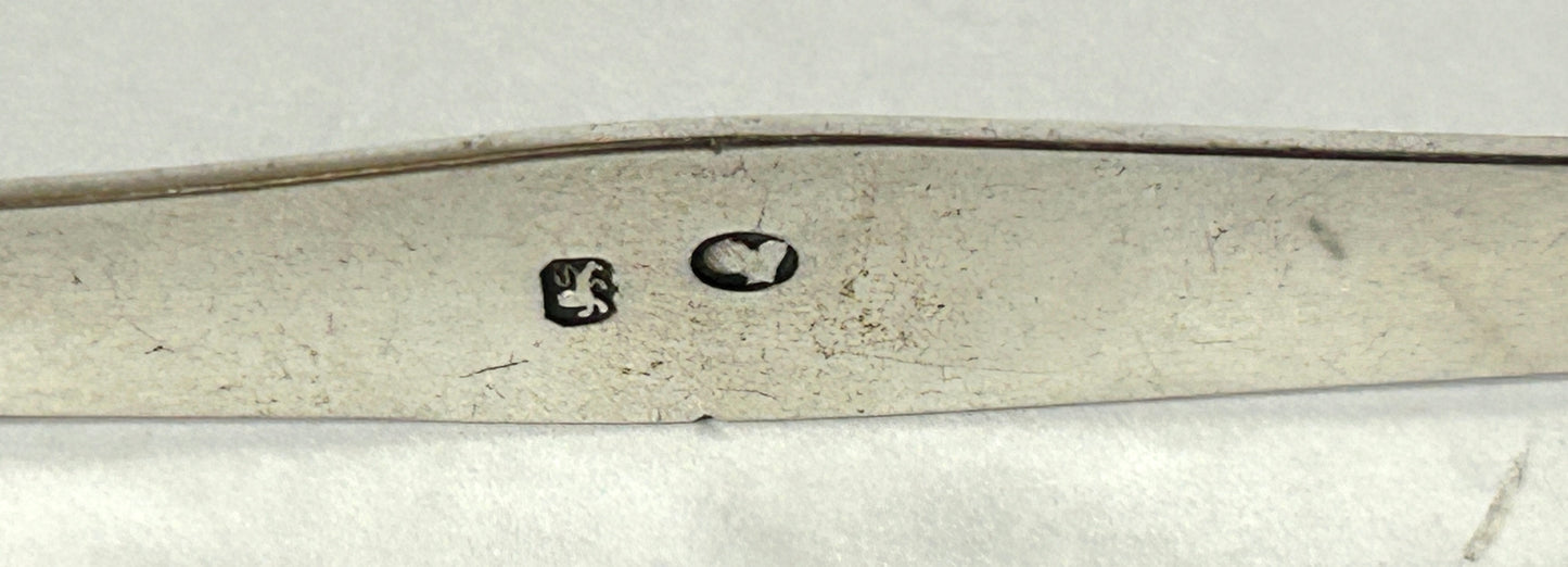 HESTER BATEMAN CIRCA 1780 SILVER SUGAR TONGS