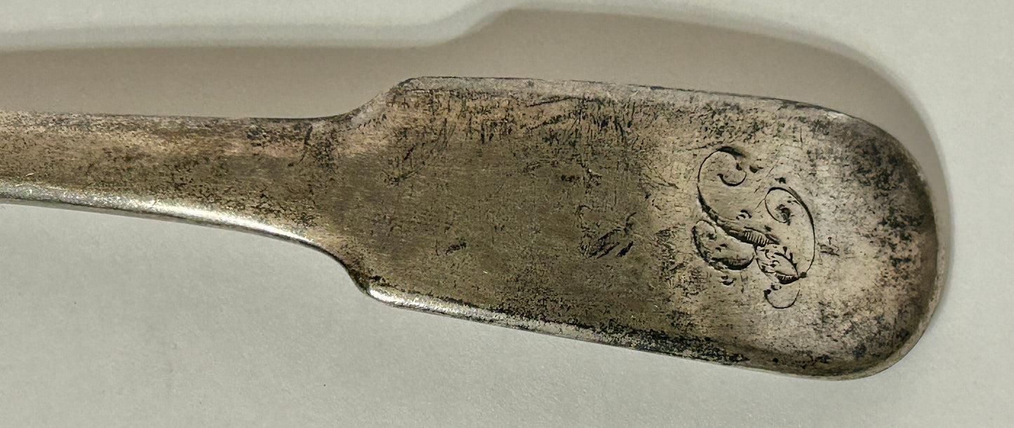 SILVER FISH SERVER BY ROBERT GRAY & SON GLASGOW PRE 1852