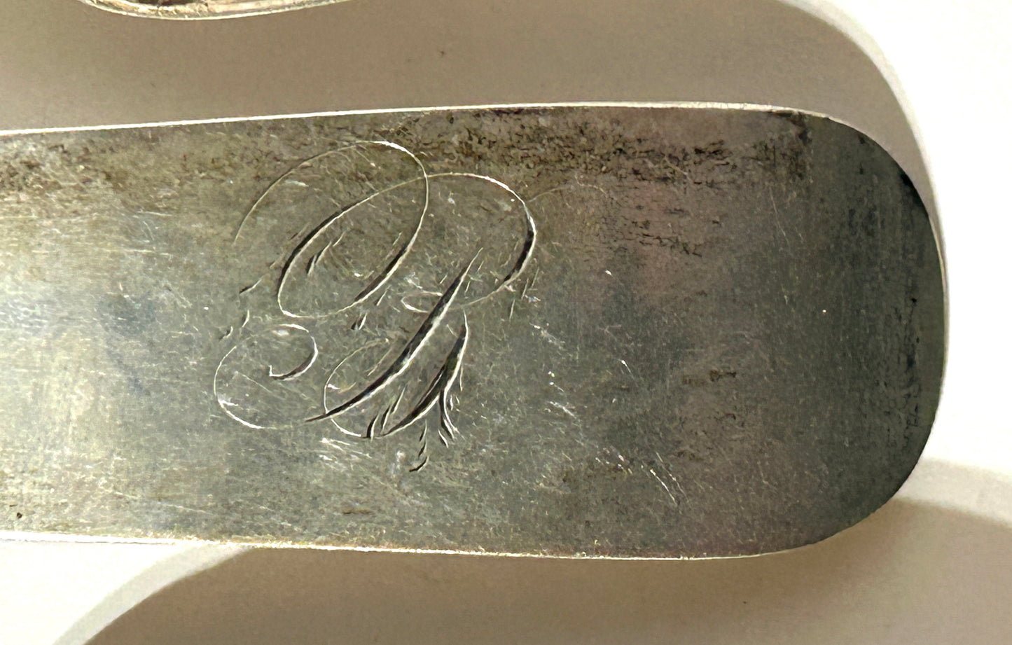 ANTIQUE SILVER SPOONS BY 1800'S VIRGINIA MAKER