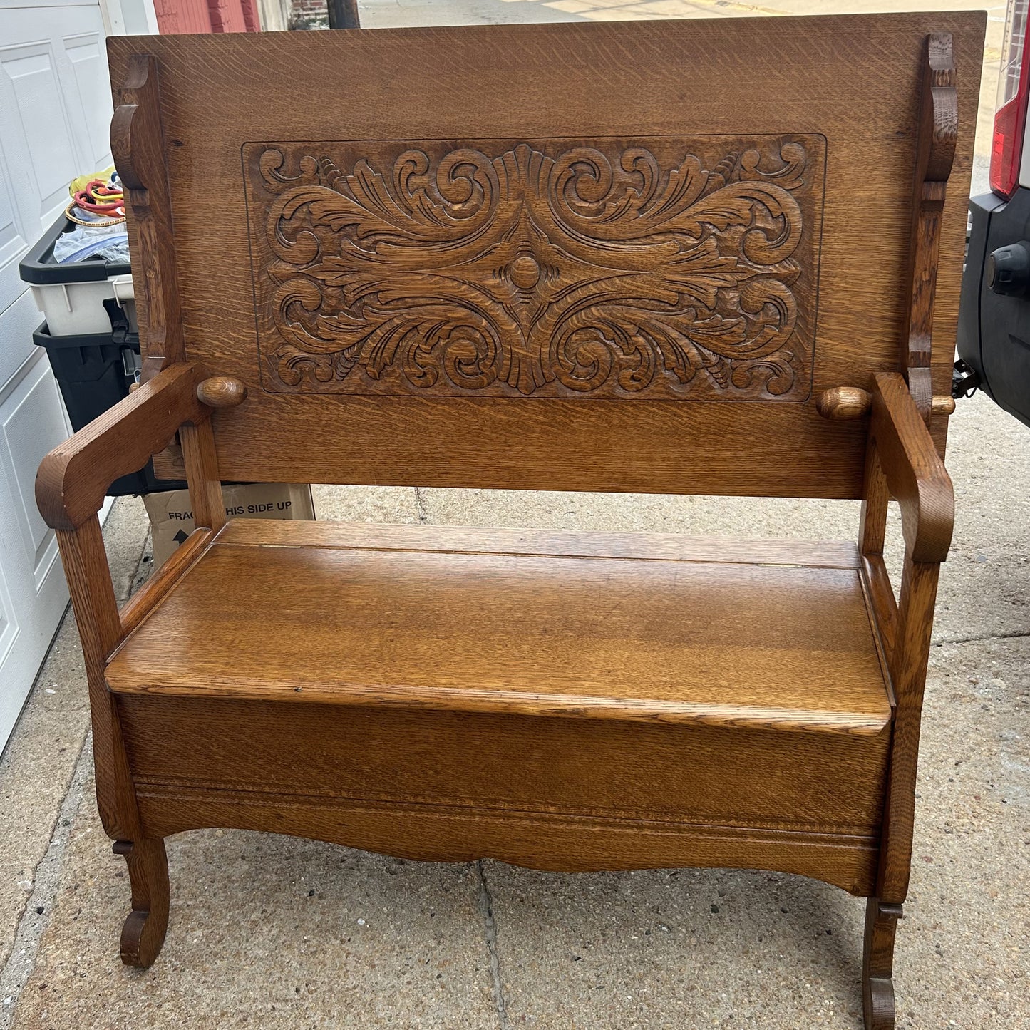 Furniture Oak Bench Table