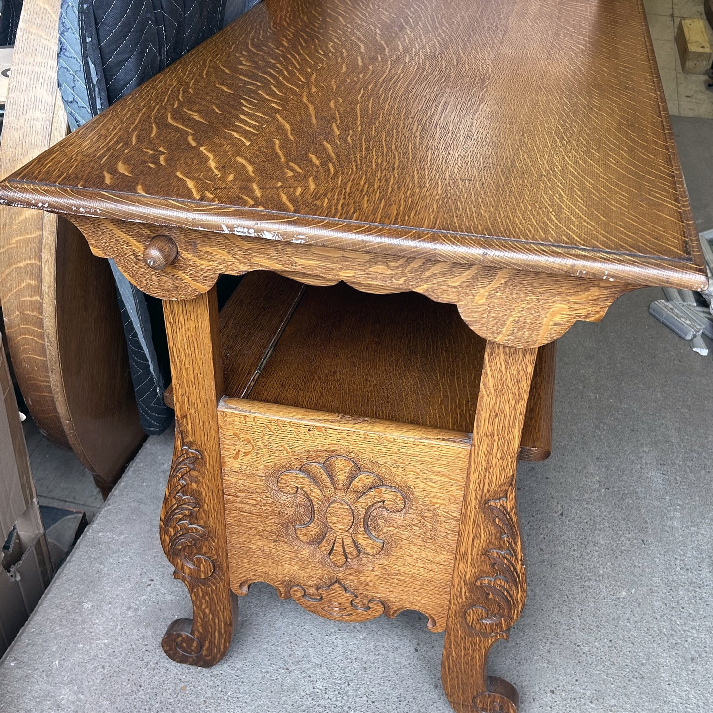 Furniture Oak Bench Table